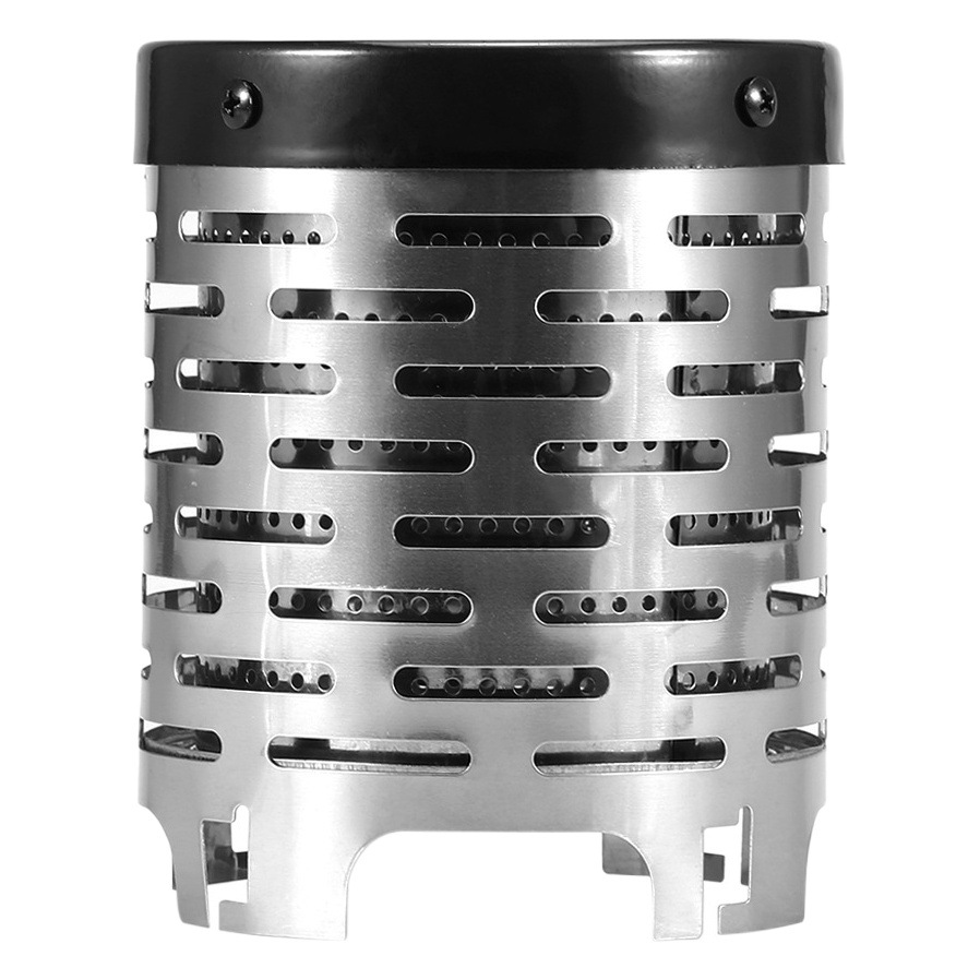 アマゾン热い贩売屋外キャンプ暖房フード炉ミニステンレスポータブル暖房カバーキャンプテント暖房器