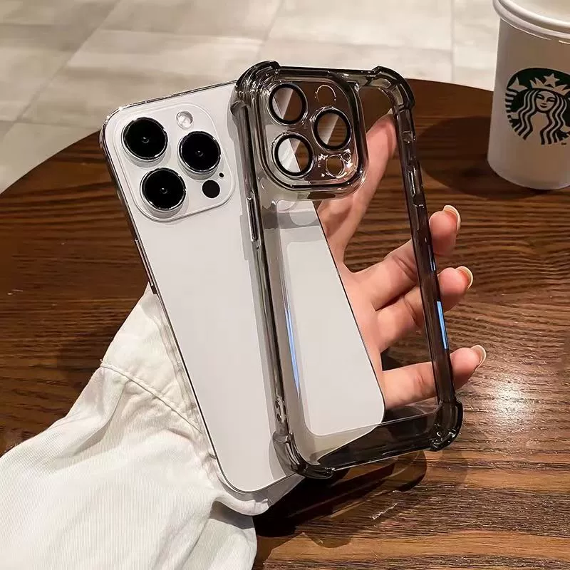 Apple, совместимый iPhone17 Pro, воздушное мешок, чехол для телефона, объектив, iPhone 16, iPhone, защита от падения