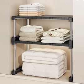 收纳架;晾衣杆、衣叉;厨房置物架