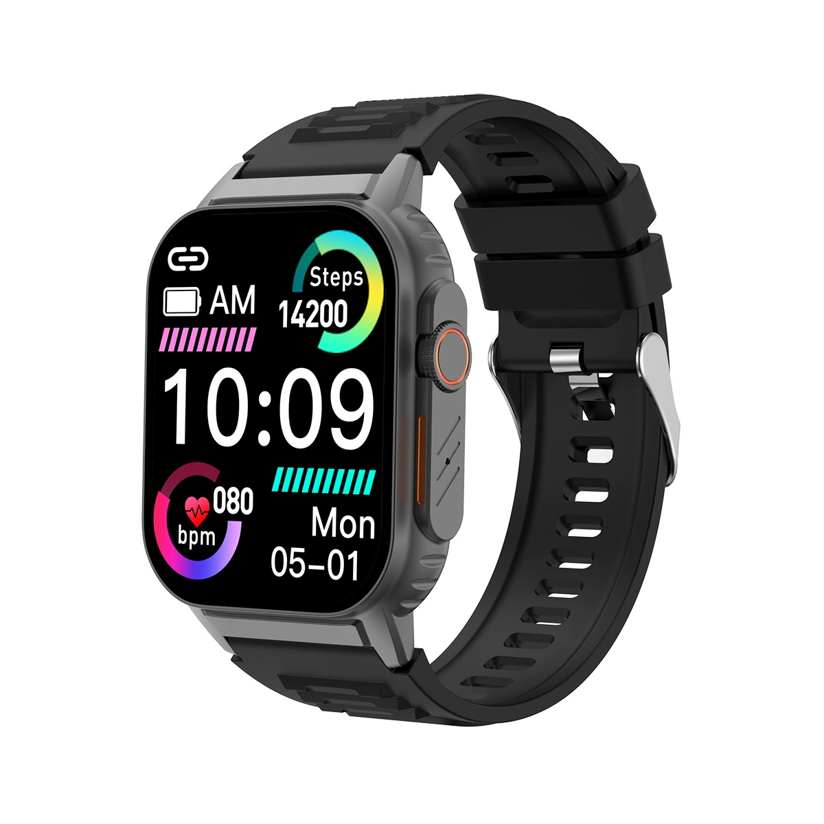 G41 Bluetooth звонок часы Heart rate motion HRV функция сливовая функция сливовая функция 2.01 дюйм высокий -разрешение большой экран