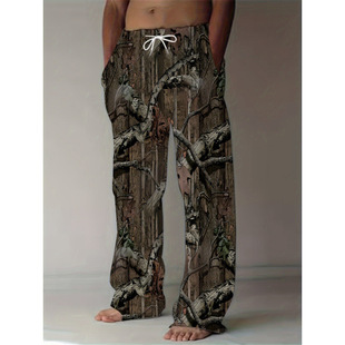 2025�羳�¿� Men's Casual Pants ӡ�����eѝ�͹��L����K���ɿ�