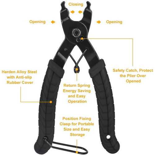 Wholesale cross-border combination set bicycle chain caliper chain cutter chain removal tool magic buckle pliers tool