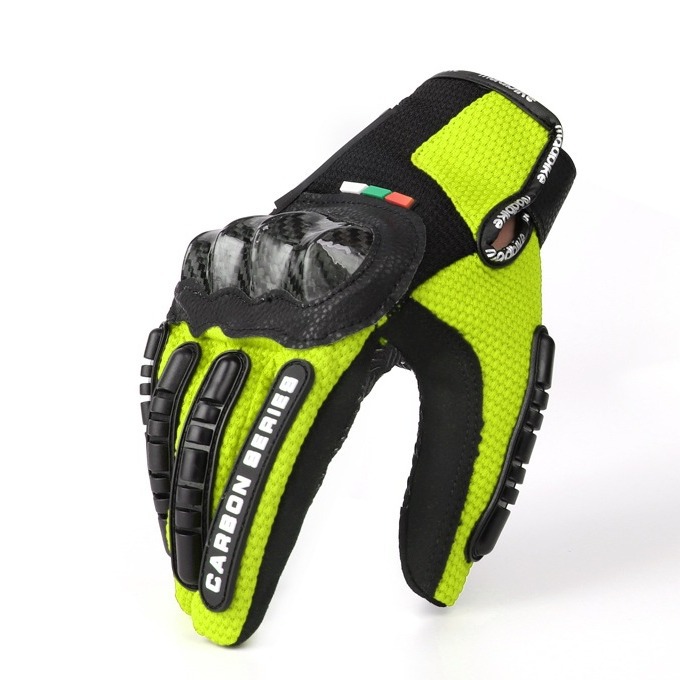 MADBIKEmad06 오토바이 레이싱 장갑 미끄럼 방지 라이더 오프로드 여름 탄소 섬유 오토바이 장갑