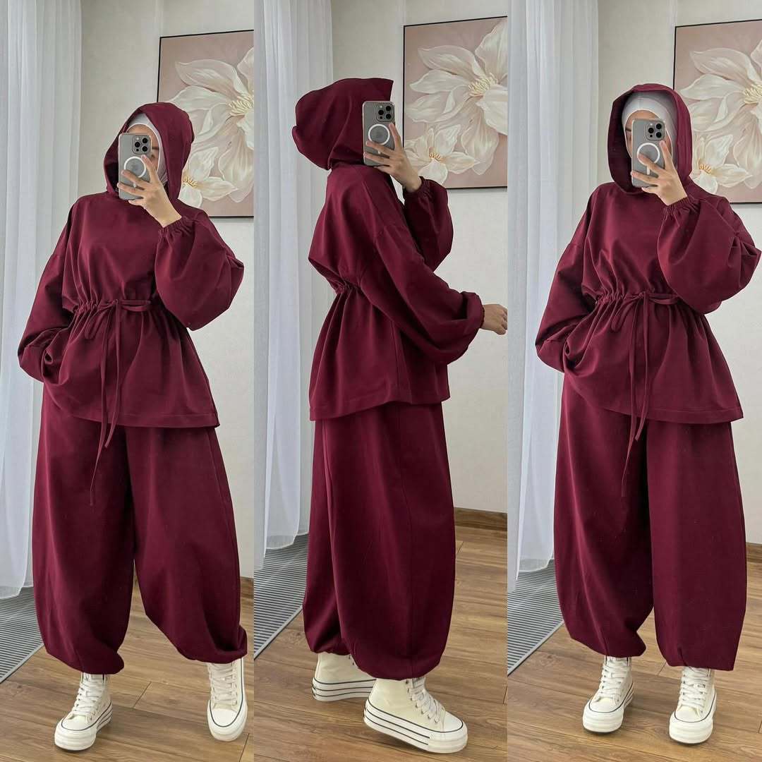 Cross-border 2025 Fall/Winter New European American Foreign Trade Women's Clothing Commuting Sports Casual Hooded_ecoleips.com