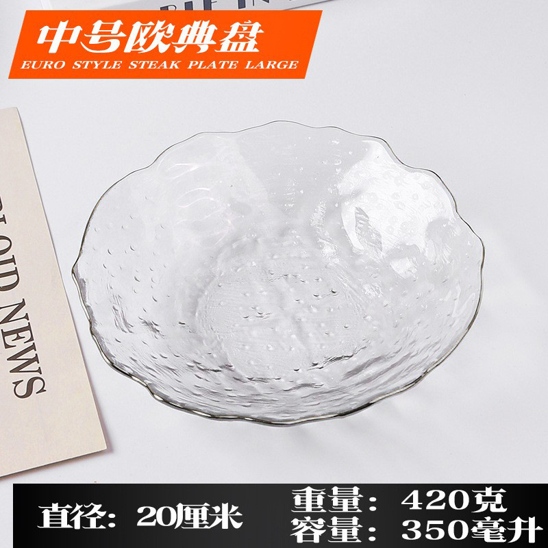 [금색 가장자리가 없는 중간 크기 투명]