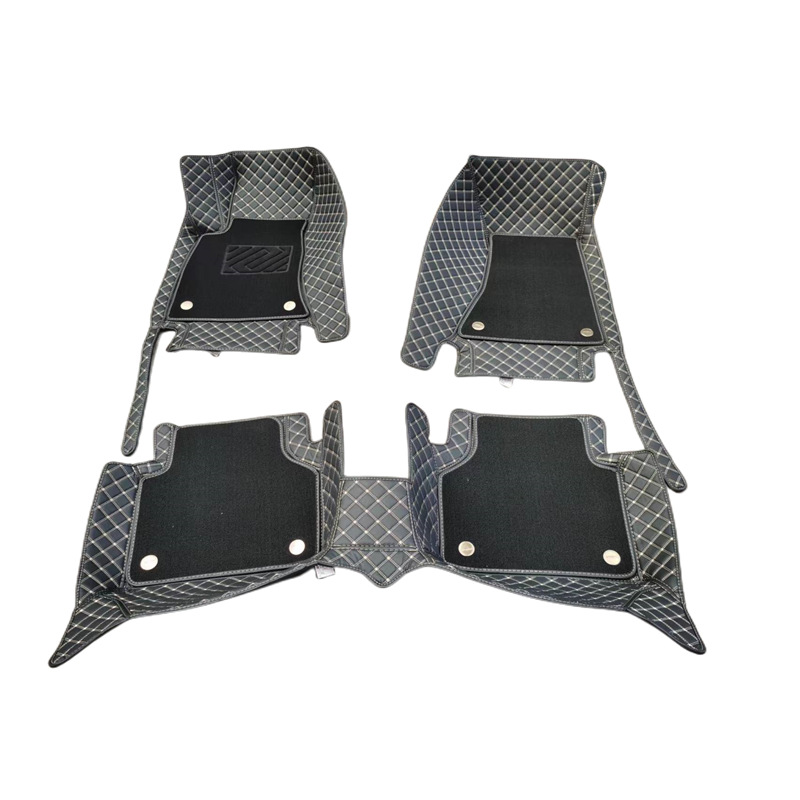 Transfronteriza de cuero bordado XPe esponja costura pie estera especial coche especial ecológico inodoro doble capa fácil de manejar