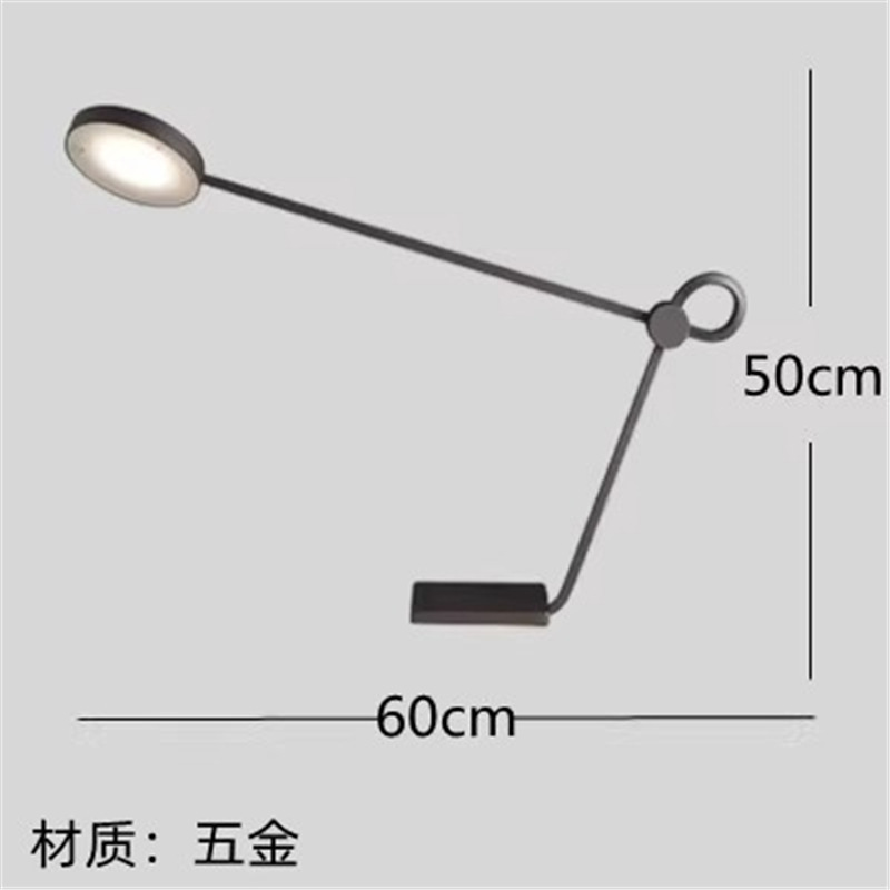 クリエイティブデザイン北欧シンプルで豪華な電気スタンド寝室ベッドヘッドランプ感リビング装飾ガラス|undefined