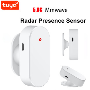 Graffiti Zigbee Human Presence Sensor Illumination 2-in -1 Motion PIR Sensor 24G Radar Detector