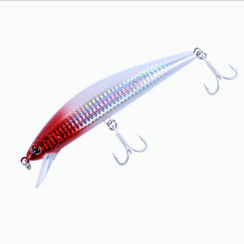 Weihai fishing gear cross-border special supply of 40g submersible minnow long-range lure bait and deep-sea boat fishing plastic minnow fake bait