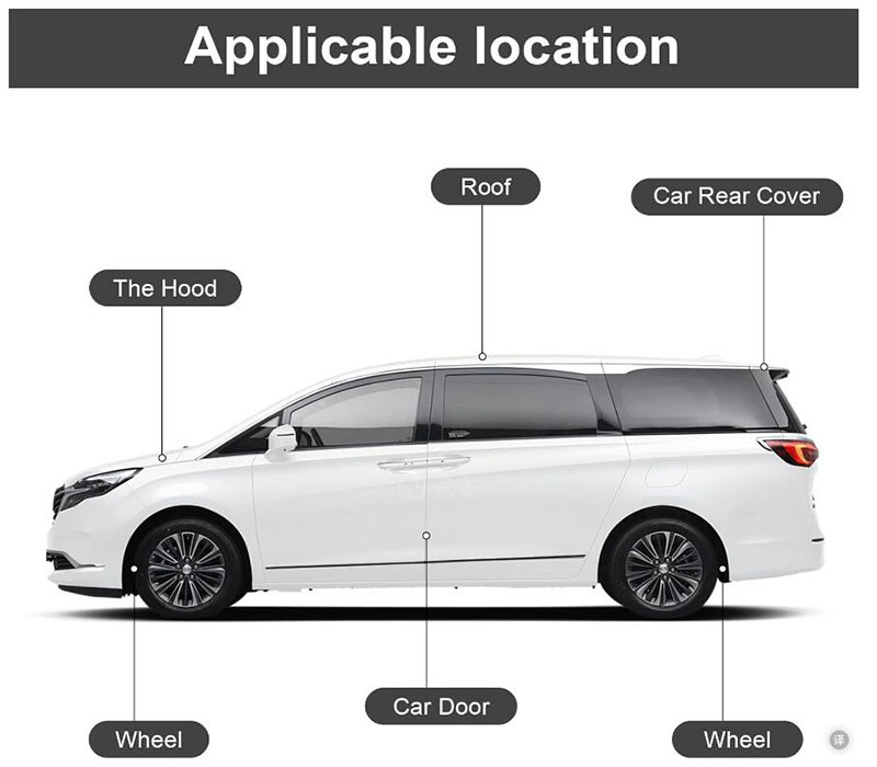 40*25cm 5mm square grid aluminum foil cotton for car soundproofing and insulation, suitable for car doors, trunks, chassis, and fenders