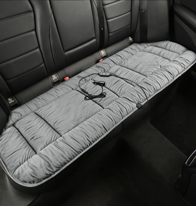 Winter Graphene Quick-Heating Car Seat Cushion Universal Car Cigarette Lighter 12V24V Heating and Warming Winter Seat Cover