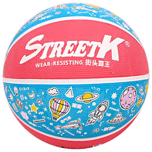 Preschool children's basketball wholesale, model numbers 4 and 5, thickened for wear-resistant primary school use, blue basketball, basketball