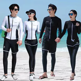 比基尼;连体泳衣;潜水服