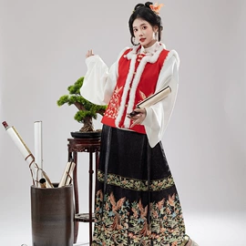 童汉服;儿童表演服;汉服套装