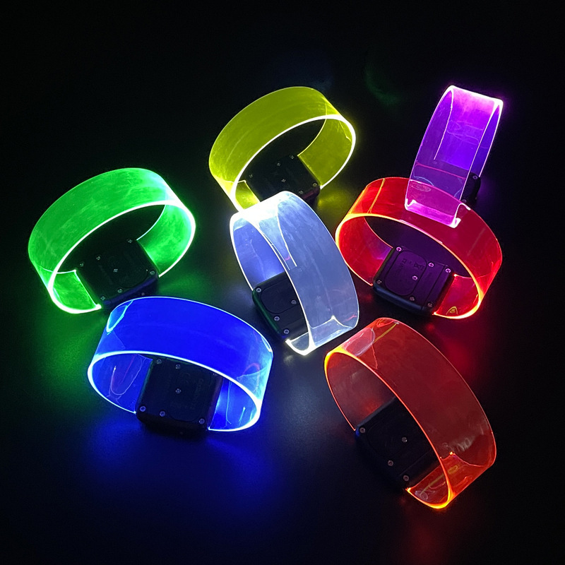 磁気発光ブレスレットコンサート音楽祭応援小道具 LED 発光ブレスレット応援発光リストバンド|undefined