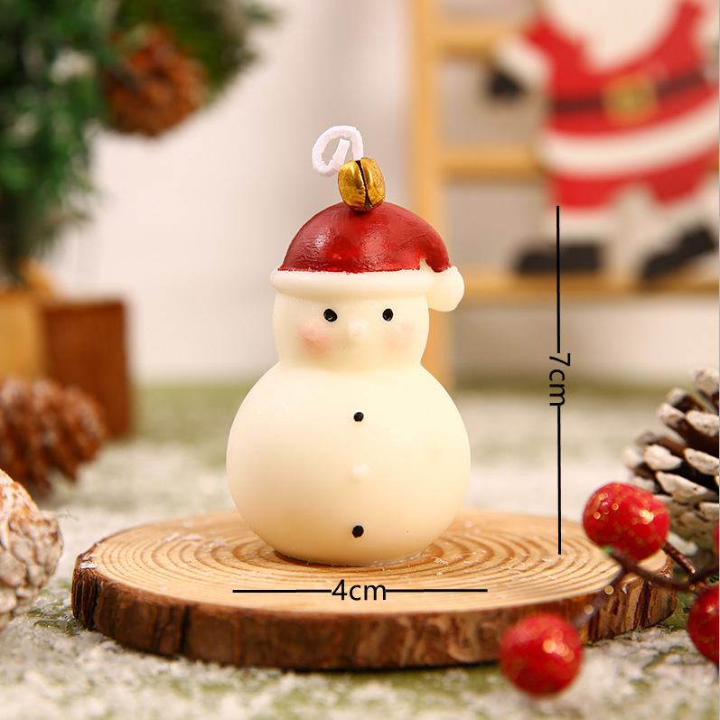 クリスマスのお土産クリスマスツリーの形の幾何学的なアロマキャンドルcandleクリスマスの雰囲気装飾品卸売り|undefined