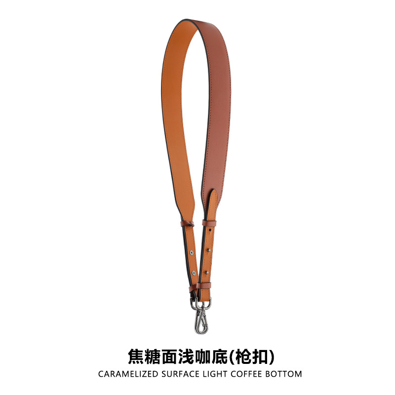 A- 6 adjustable caramel face shallow coffee bottom gun buckle