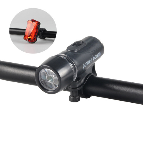 Bicycle tail light bicycle light mountain bike flashlight tail light bicycle flash light warning light 5led set