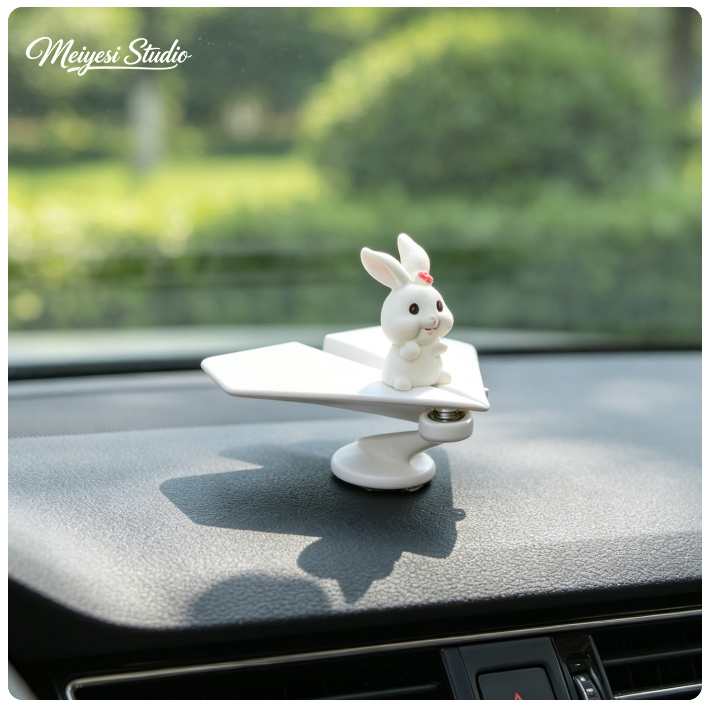 Crayón nuevo avión giratorio 2026 nuevo automóvil adorable joyería de dibujos animados decoración de curación descompresión