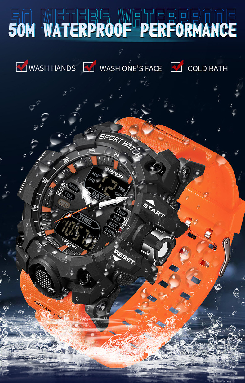 Electronic Movement Geometric Pattern Simple Style Geometric Electronic Watch Women's Watches
