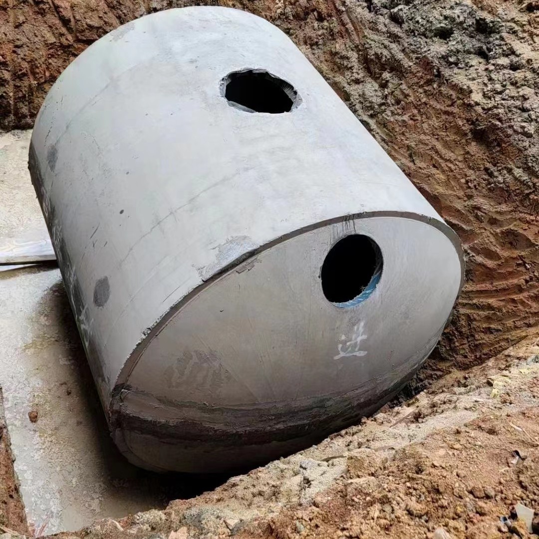 成品水泥化粪池 50立方钢筋混泥土化粪池预制化粪池消防沉淀池