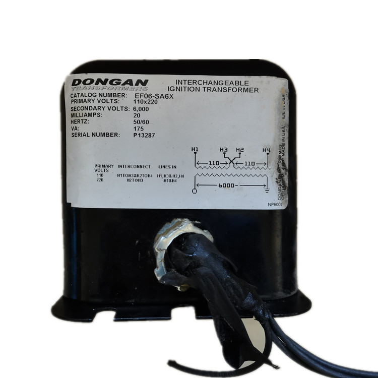 现货供应DONGAN点火变压器F06-SA6 DACKSG-2.1/0.44
