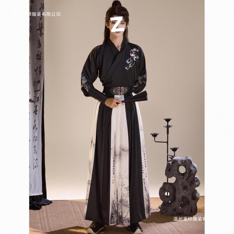 汉服男古装侠客书生剑客公子仙侠学生古风cos魏晋中国风套装班服