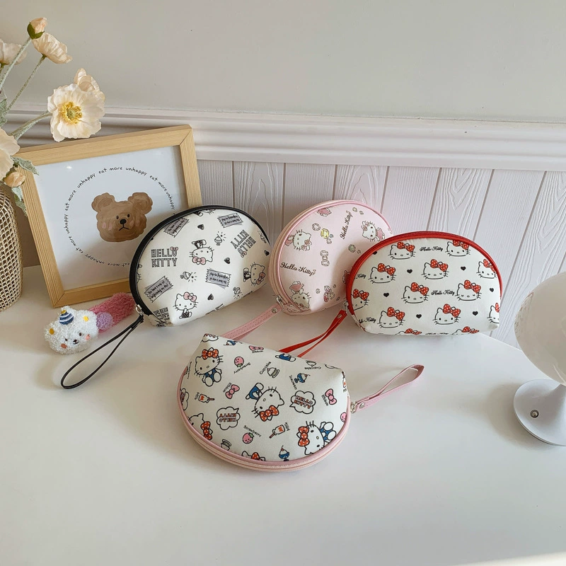 Hello Kitty, вместительная оригинальная косметичка-органайзер