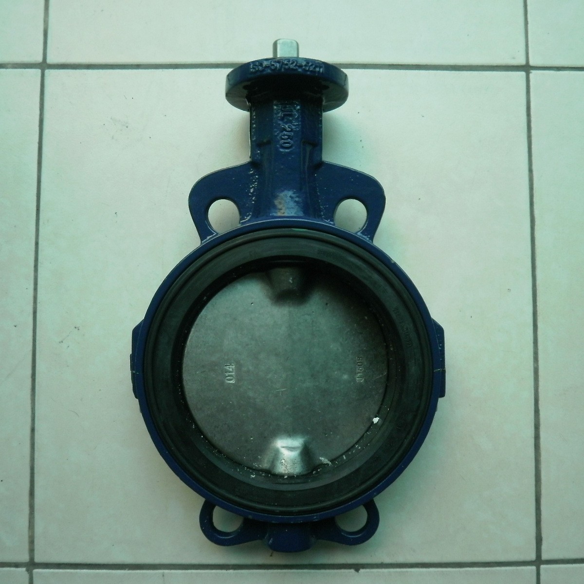 OPTI 14两半式软密封对夹式ISO顶法兰蝶阀DN200