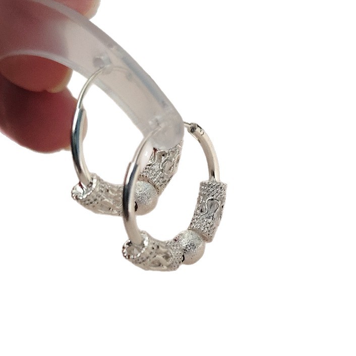 Lulutong Chinese-style Rotating For Women, Niche Design A High-end Feel, Elegant Earrings With Fortune Beads_voghion.com