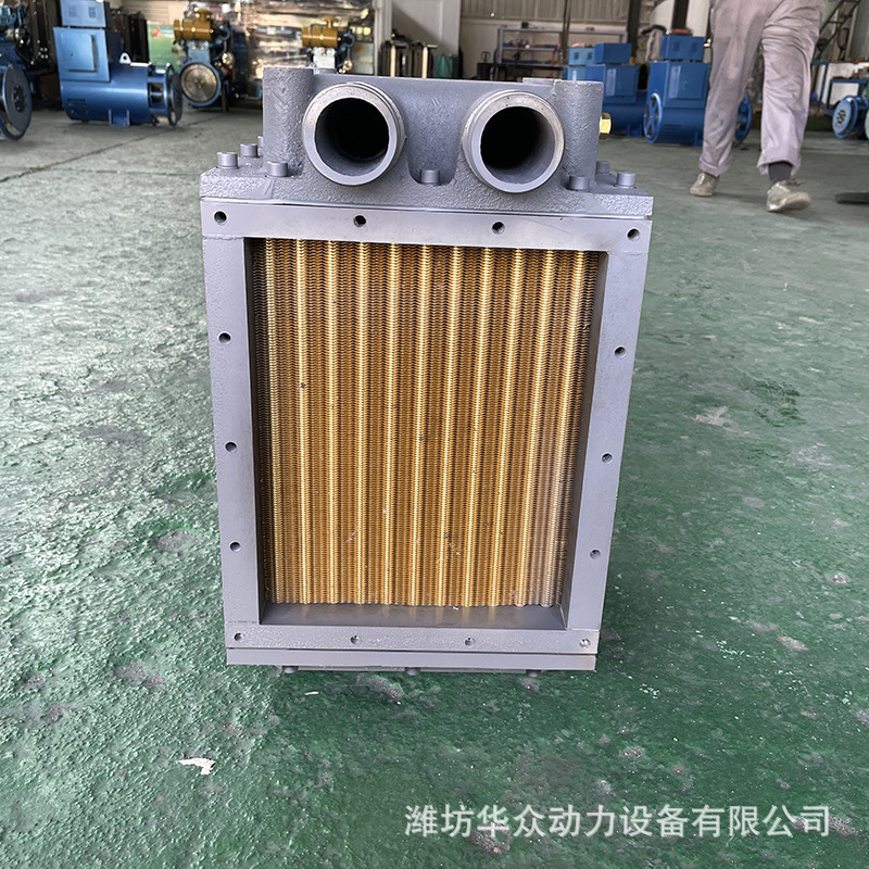 潍柴船用柴油机中冷器 潍柴WP13  P13船用发动机空气冷却器