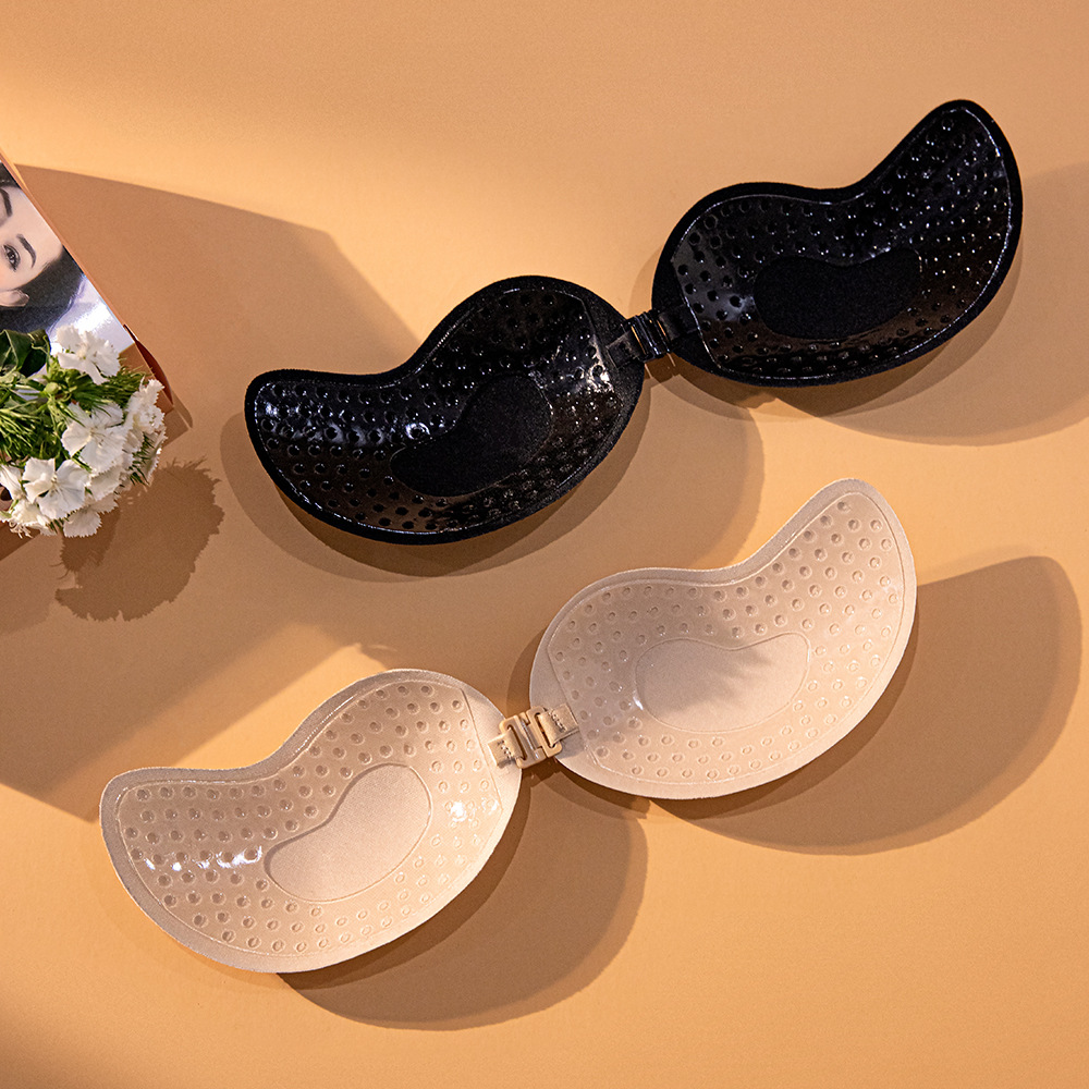 Mango Breast Paste Silicone Bra Paste Gathered Wings Mango Breathable Invisible Traceless Wholesale Underwear Manufacturer