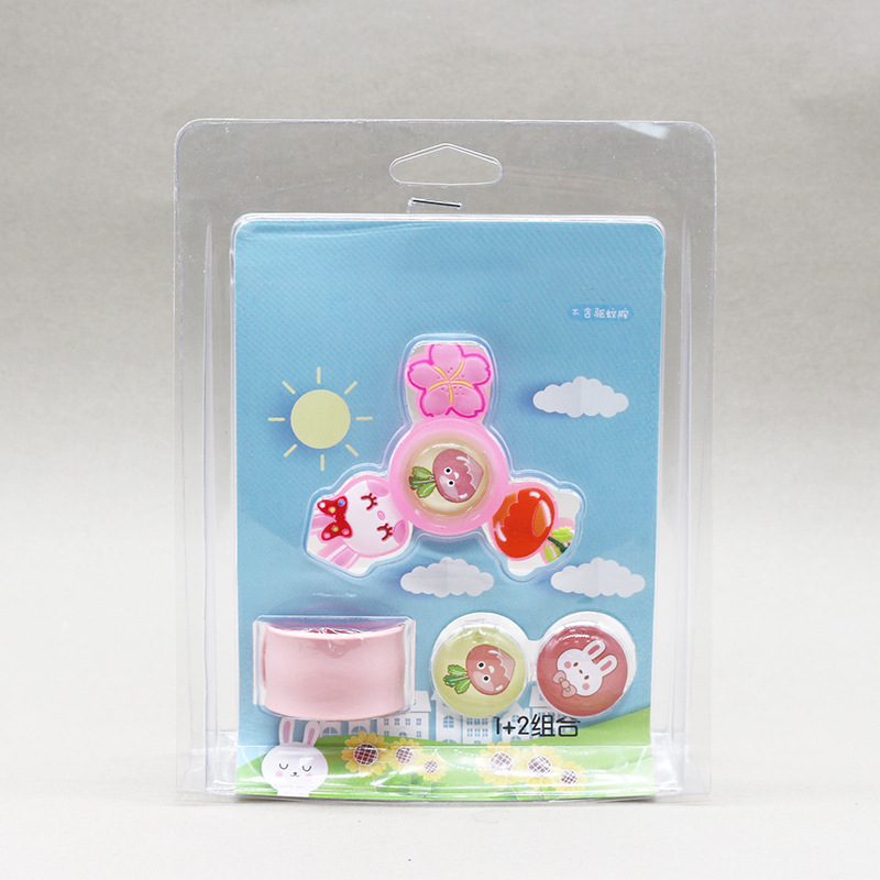 Pulsera de aceite esencial de planta coreana, pulsera de reloj, anillo de papa, giroscopio giratorio para niños, brazalete para niños