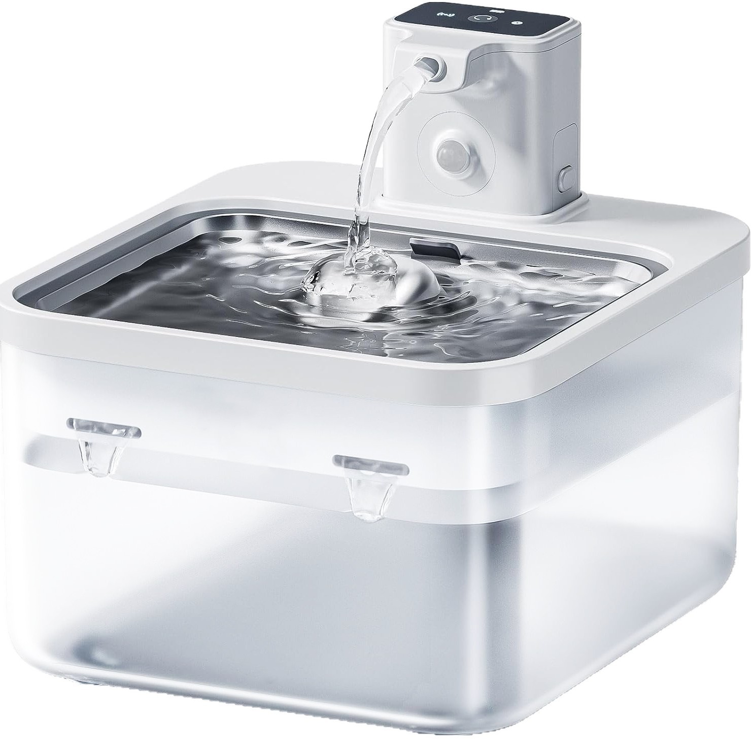 Fábrica de fuente de agua para gatos agua corriente no enchufable agua automática para gatos agua para gatos agua para beber image 13