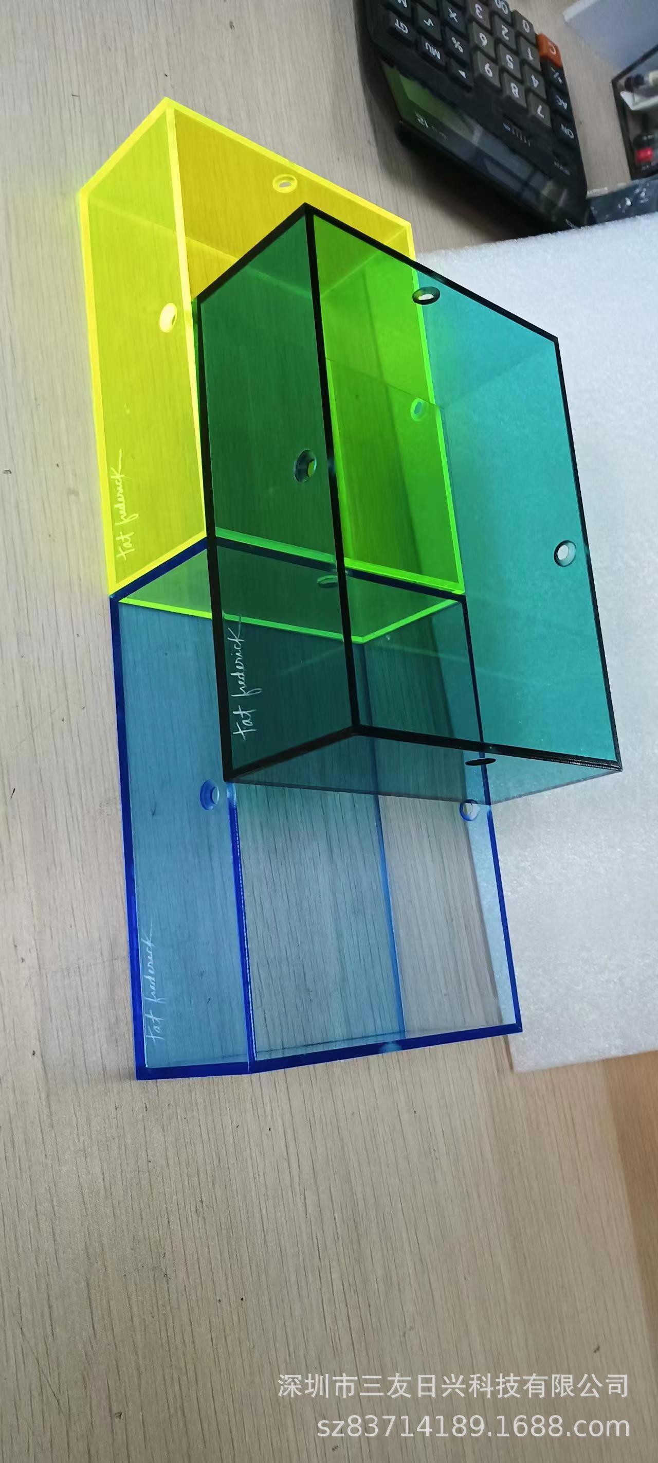 储物盒   亚克力盒   彩色糖果盒    糖果色亚克力盒