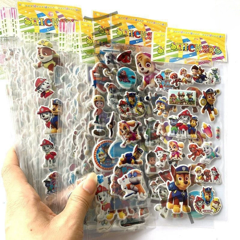 Наклейки Ultraman, детские игрушки, мультяшные стерео наклейки с пузырьками для мальчиков, детский сад, наклейка с наградой, сумка для рисования