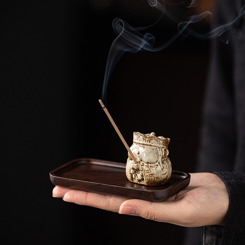 中国风西游记师徒四人线香插茶宠小摆件造景装饰工艺品创意礼品