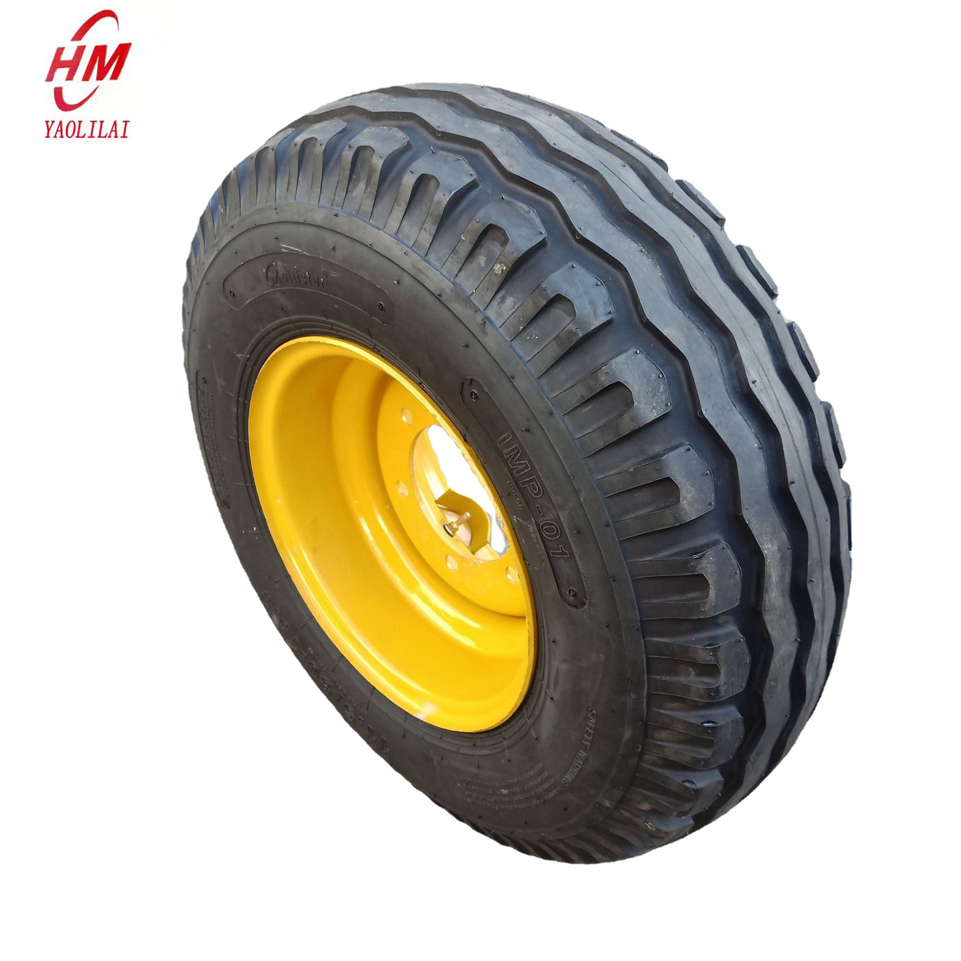 打捆机农机具轮胎10.0/75-15.3可配套轮毂水曲花纹联合收割机轮胎