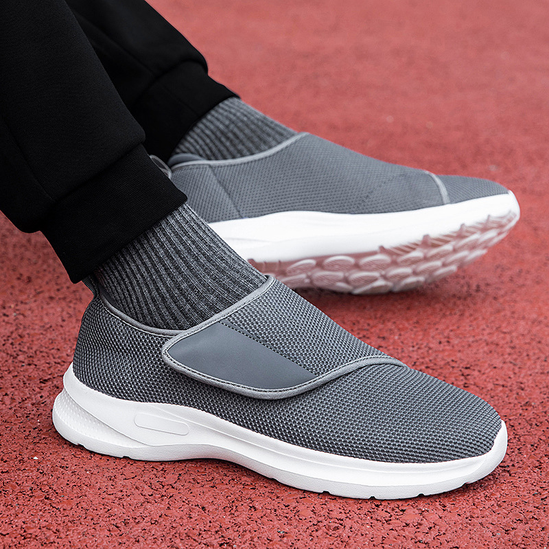 Zapatos de madre relajados en otoño e invierno, zapatos de ocio para mujeres, mediana edad y ancianos, zapatos ligeros y cálidos para ancianos, zapatos para parejas transfronterizas