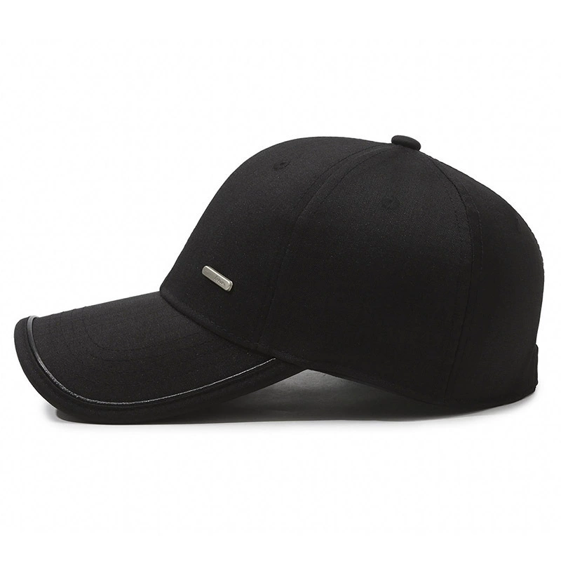 Travel demi-season sun hat for elderly for leisure, sports baseball cap, for middle age, simple and elegant design