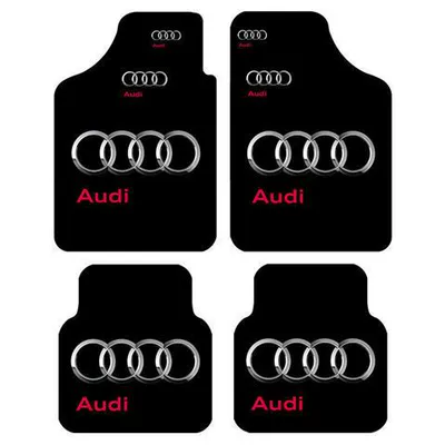 velvet foot mats | Universal Foot Pad - audi-full-set-60505050cm-crystal-velvet-four-piece-set