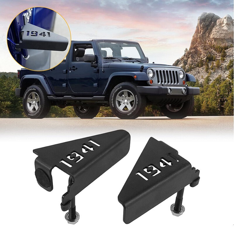 Metal steel front door pedal for Jeep Wrangler JL pedal replacement parts