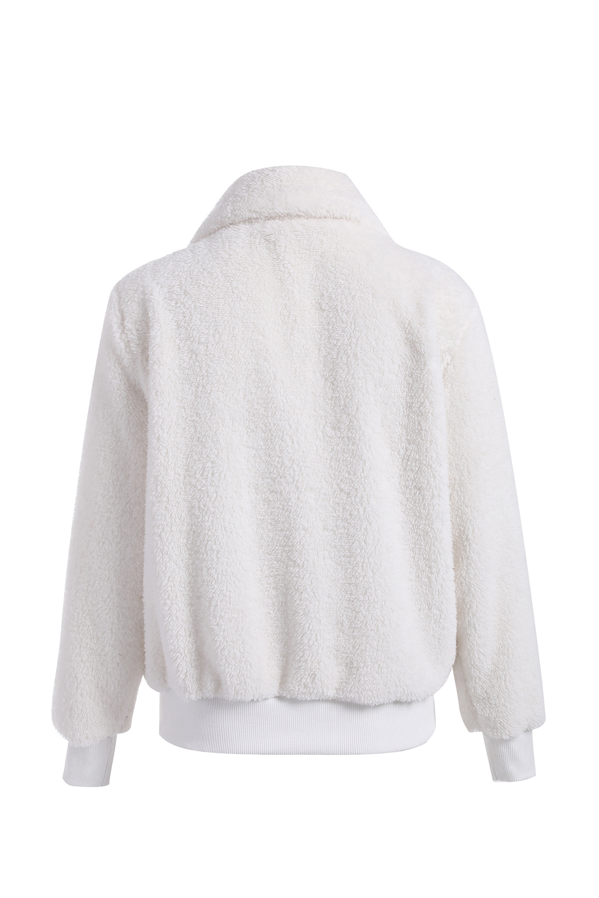 Women's Clothing Warm Velvet Teddy, Women's Woolen Coat Tops_voghion.com