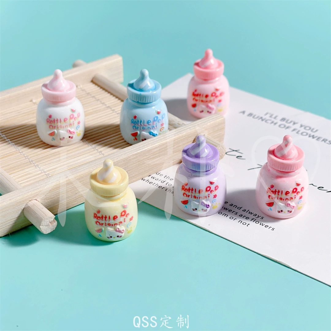 Creative cartoon pacifier, feeding bottle, accessories, handle, cream accessory, pendant, handmade