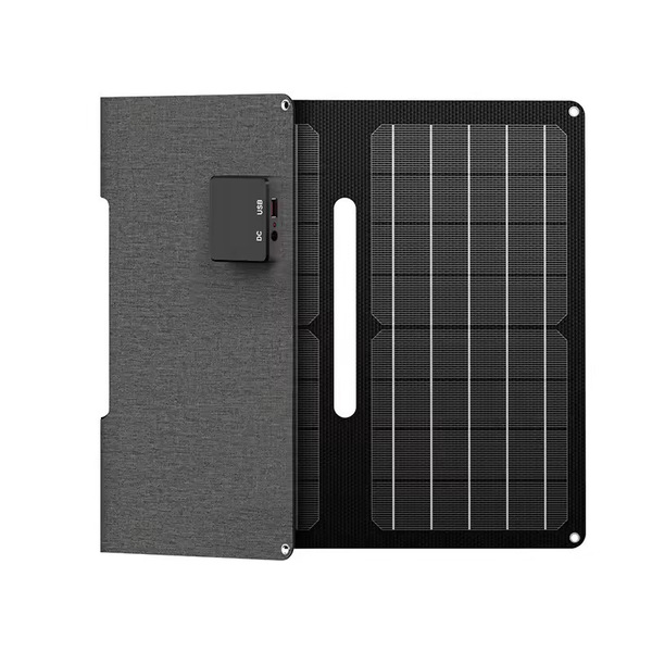Handheld photovoltaic battery solar-powered