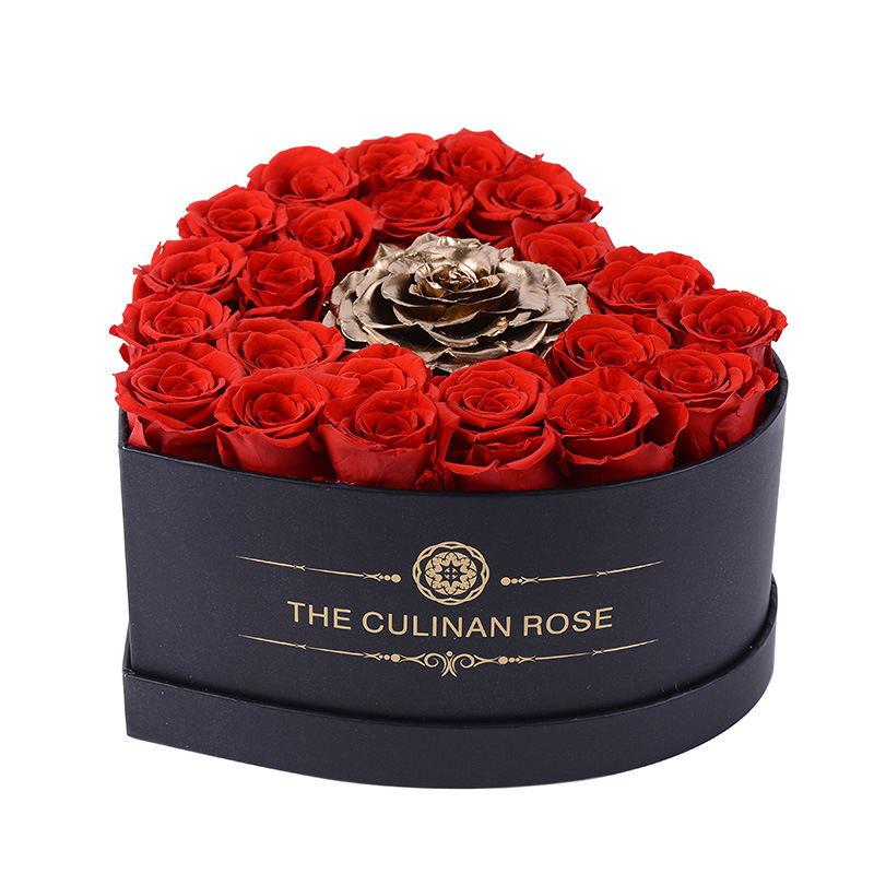 Ventas transfronterizas calientes grandes flores de vida eterna rosa amor abrazar caja de regalo de barril productos terminados del día de San Valentín regalos de alta calidad al por mayor