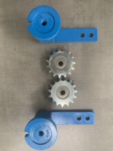 ROSTA链条自动张涨紧器缓冲弹性拉紧链轮减震橡胶弹簧皮带工业