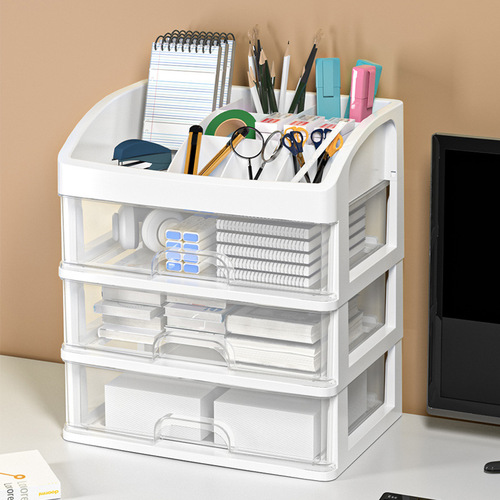 Desktop storage box Cosmetics storage rack Nail tool lipstick box drawer sundries mask rack