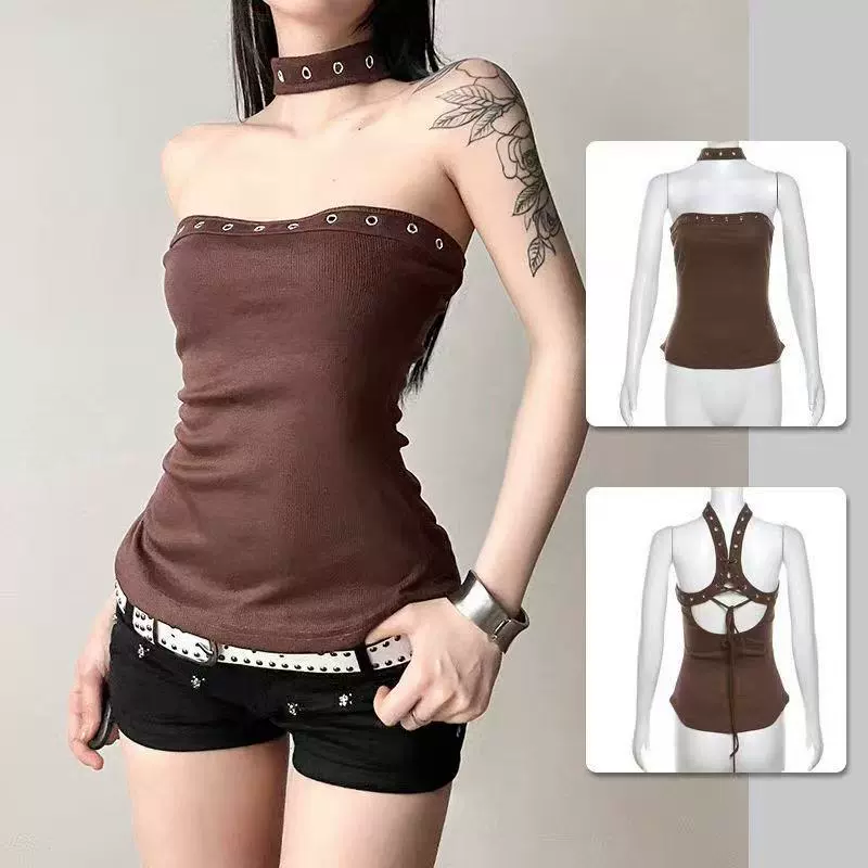 Тканевая майка (Tube top), пояс-бюстгальтер, футболка, нижнее белье, без спинки, красивая спинка