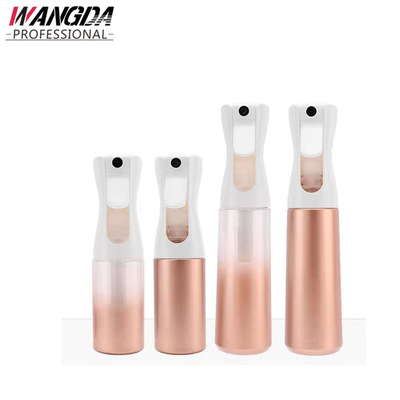 持续喷雾瓶高压喷壶美发化妆补水喷雾瓶酒精消毒喷雾瓶渐变玫瑰金